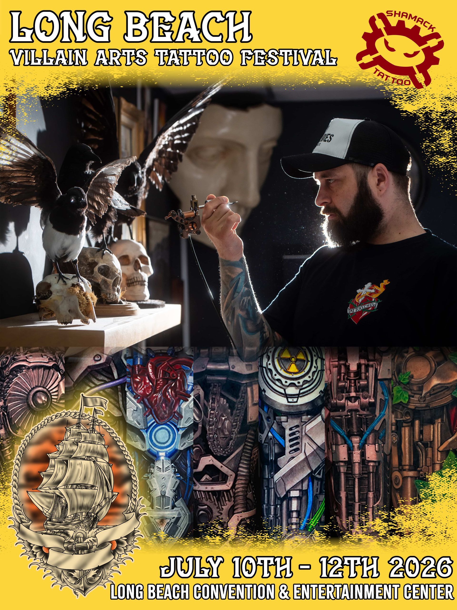 Long Beach Tattoo Convention – Long Beach, California poster
