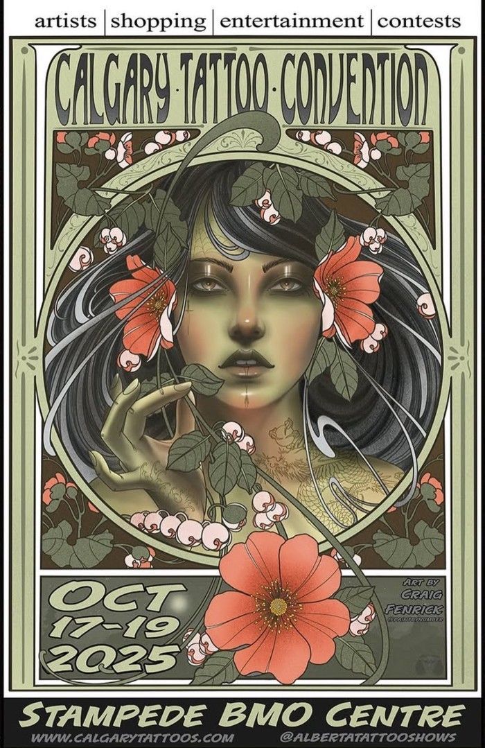 Calgary Tattoo &amp; Arts Festival – Canada poster